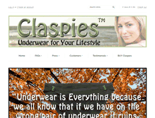 Tablet Screenshot of claspies.com